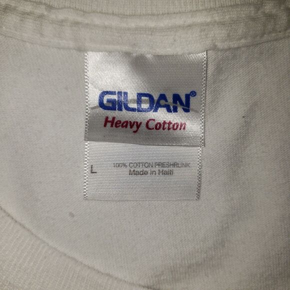 BOSTON STRONG 2013 White T Shirt Mens Size Large - Picture 3 of 6